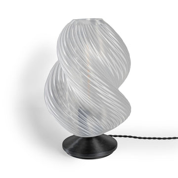 Gema 13.5" Mid-Century Coastal Plant-Based PLA 3D Printed Dimmable LED Table Lamp - JONATHAN Y